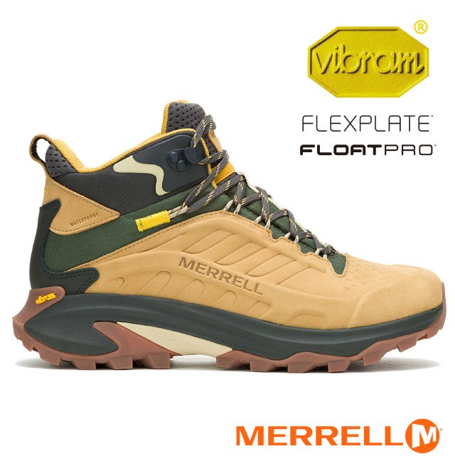【MERRELL】男 MOAB SPEED 2 LTR MID 中筒防水登山健行鞋.休閒運動鞋/ML038425✿30E010